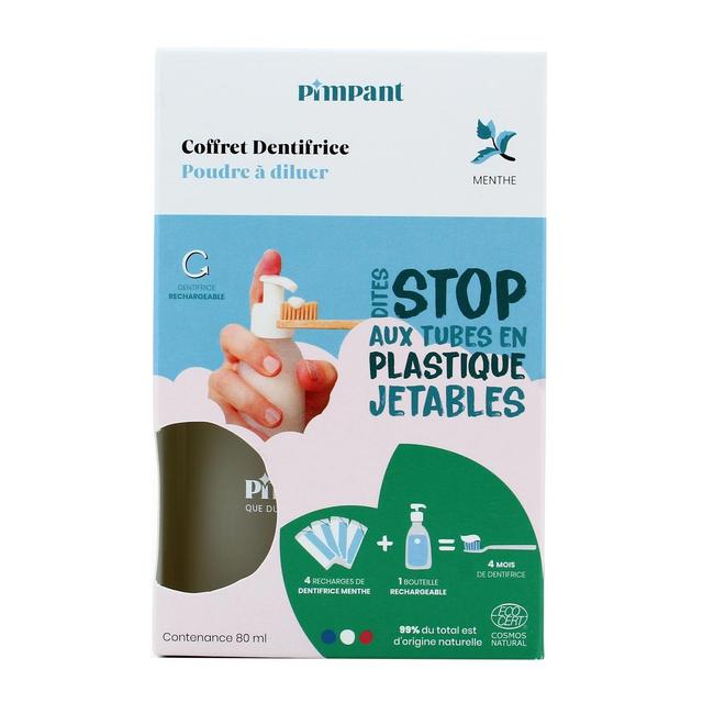 3760349450832 - Pimpant - Dentifrice Menthe Coffret
