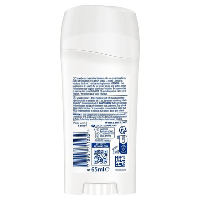8718951741232 - Sanex - Déodorant Stick Anti-transpirant Derma Care+ 