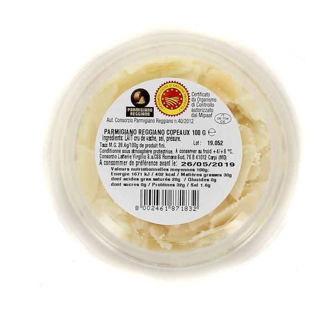 8002461871832 - Vivaldi - Parmigiano Reggiano AOP (DOP) en copeaux - Lait de vache cru