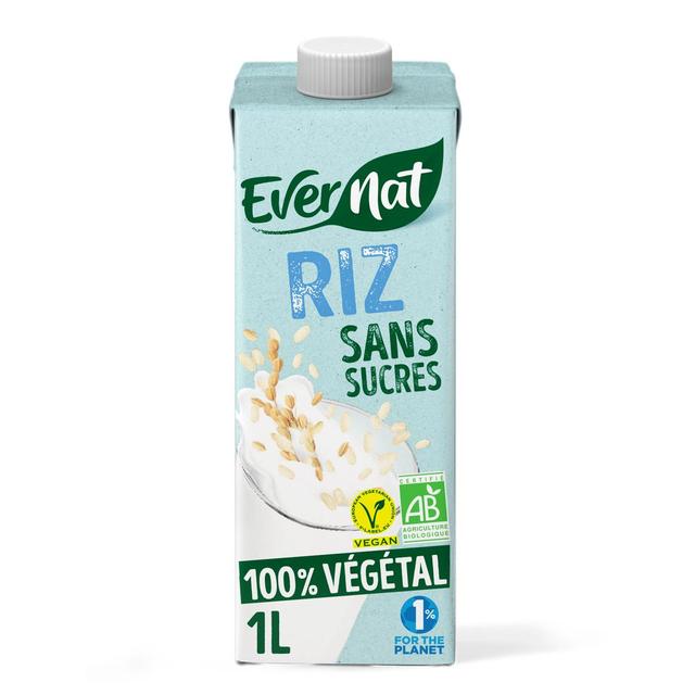 3396411241932 - Evernat - Boisson riz sans sucre bio vegan