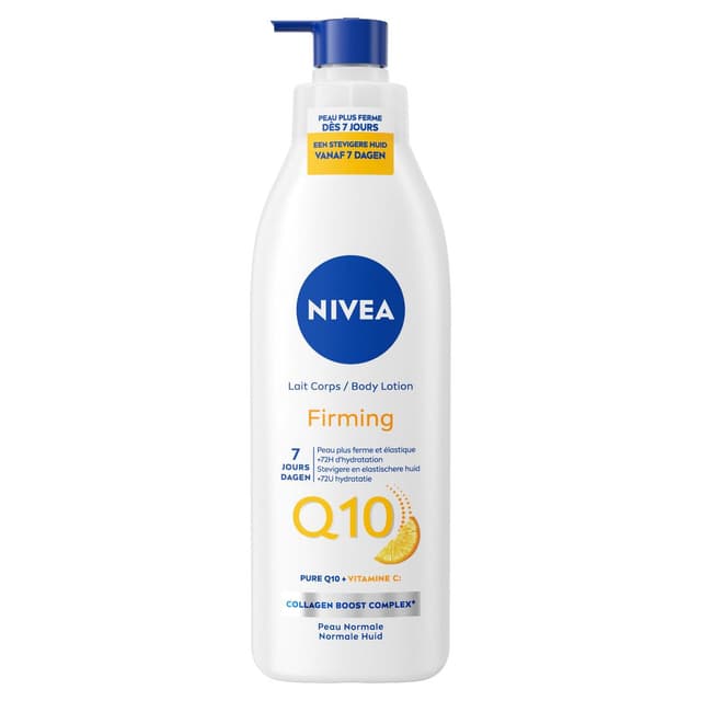 4006000092232 - Nivea - Lait corps fermeté Q10 pour peaux normales