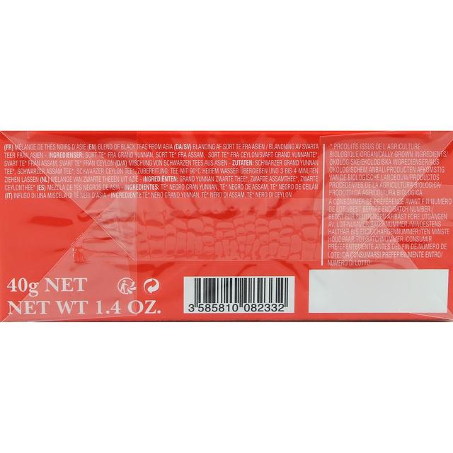 3585810082332 - Kusmi Tea - Thé du matin N°24 bio - étui 20 sachets mousseline - 40gr