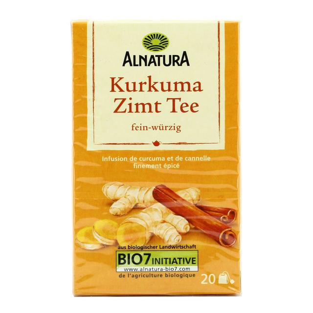 4104420202832 - Alnatura - Infusion de Curcuma et de Cannelle Bio - 20 Sachets