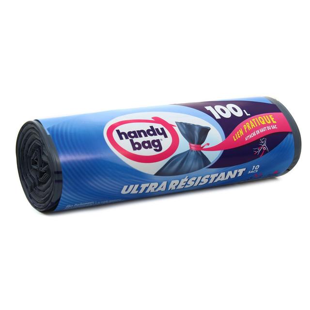 3557880353032 - Handy Bag - Sacs poubelle 100L à liens ultra-résistants 