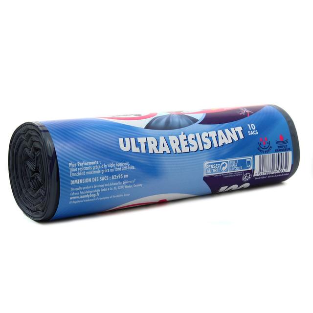 3557880353032 - Handy Bag - Sacs poubelle 100L à liens ultra-résistants 