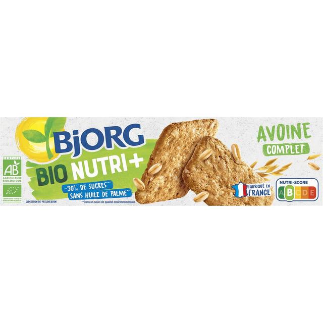 3229820794532 - Bjorg - Biscuits Avoine Complet Bio Nutri+ 
