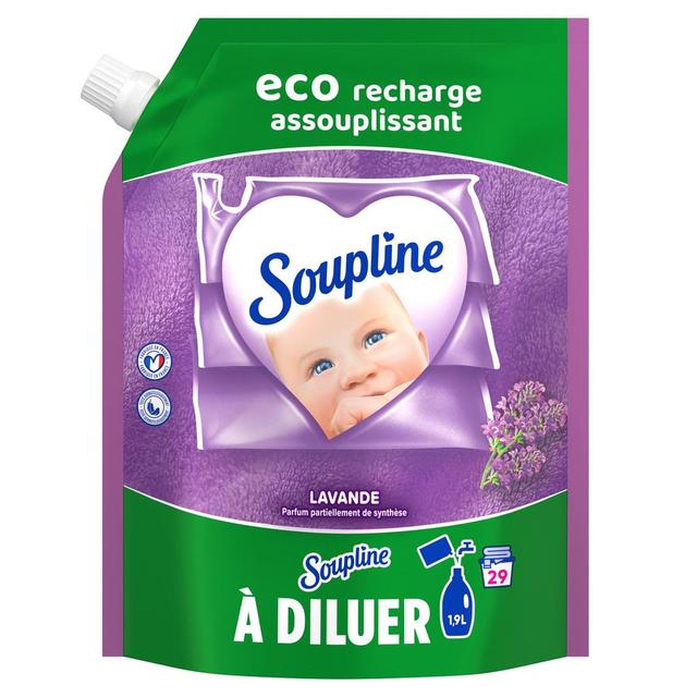 8718951635432 - Soupline - Adoucissant Lavande recharge