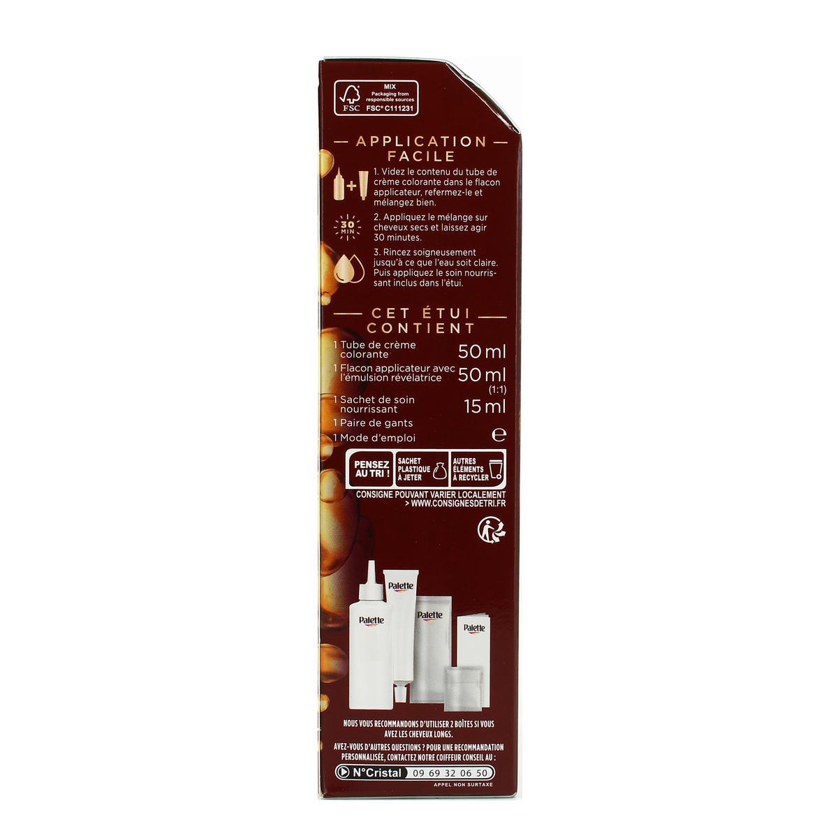 3178040695832 - Palette - Coloration Permanente Châtain Chocolat 700