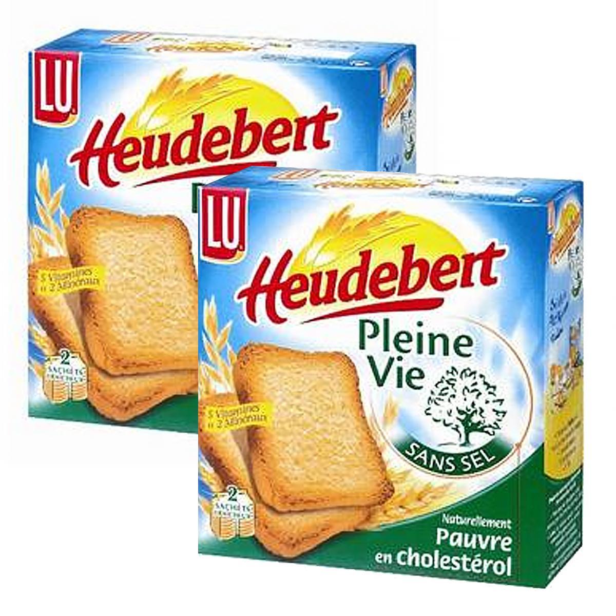 2050000106132 - Heudebert - Biscottes sans sel, 34 tranches