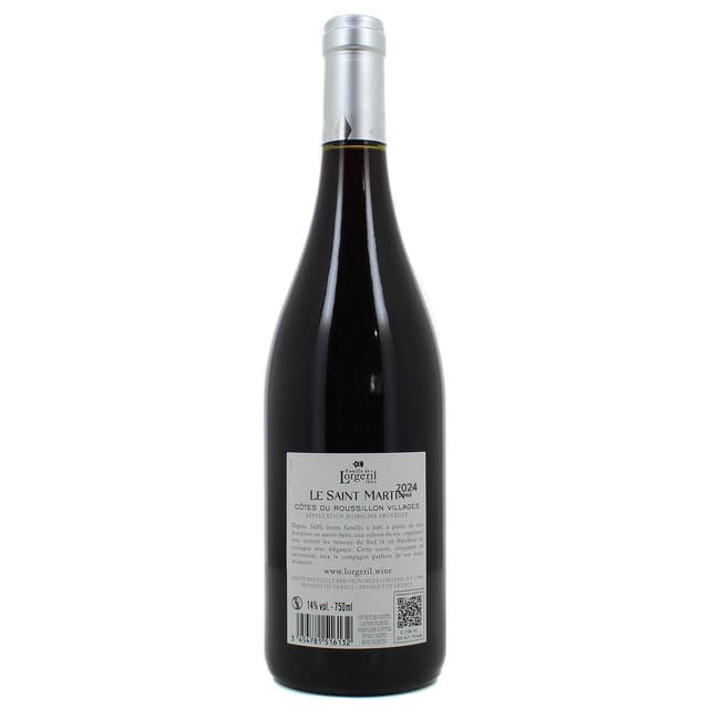 3454781516132 - Côtes du Roussillon rouge AOP - Le Saint Martin