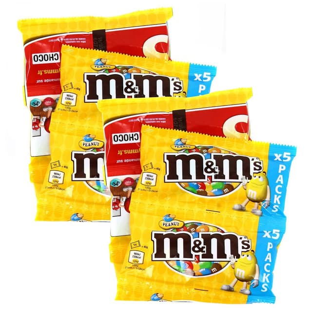 2050000326332 - M&M'S - Peanut 10 sachets de 45g