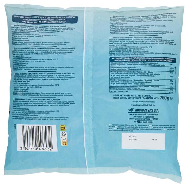 3596710496532 - Auchan - Poêlées légumes à l'italienne