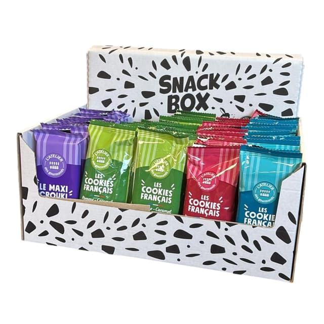 3760250178832 - L' Atelier des Gourmands - Snack Box 75 Cookies