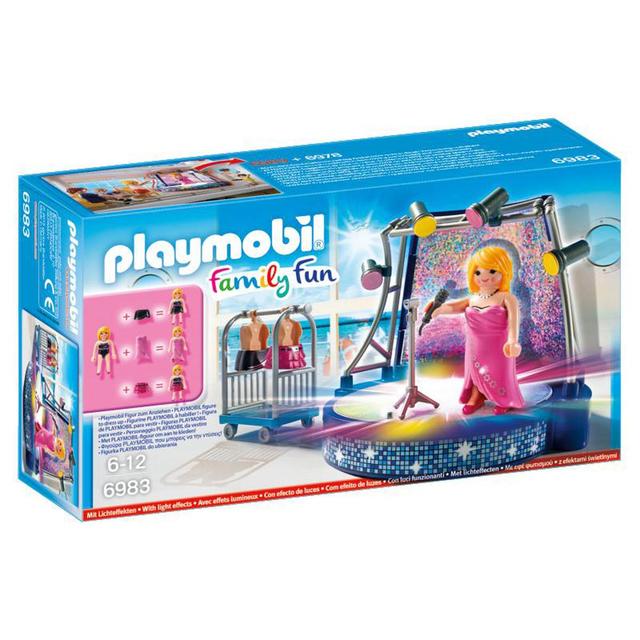 4008789069832 - PLAYMOBIL® Family Fun - Scène avec artiste