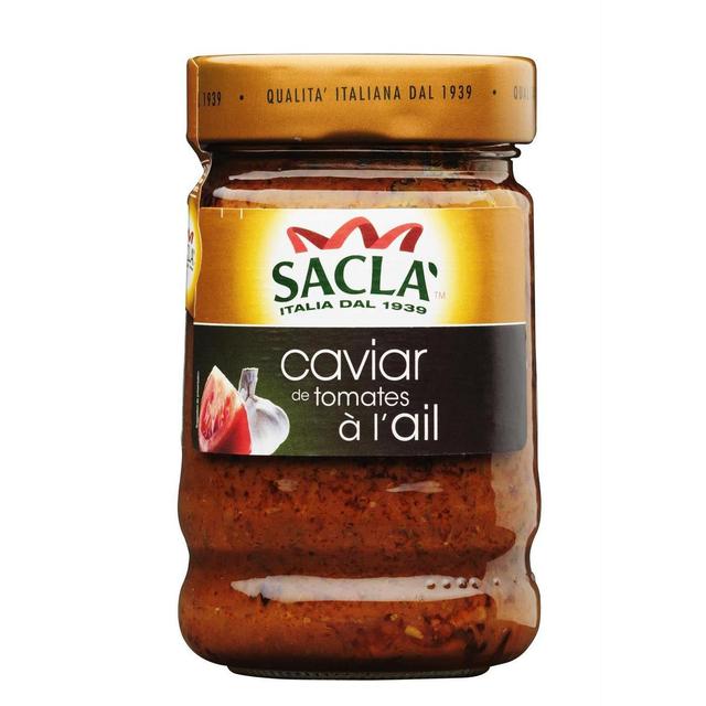 8001060000933 - Sacla - Sauce caviar tomates à l'ail 