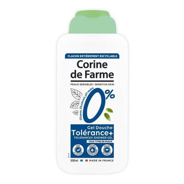 3468080411333 - Corine de Farme - Gel douche Tolérance 0% Sensible