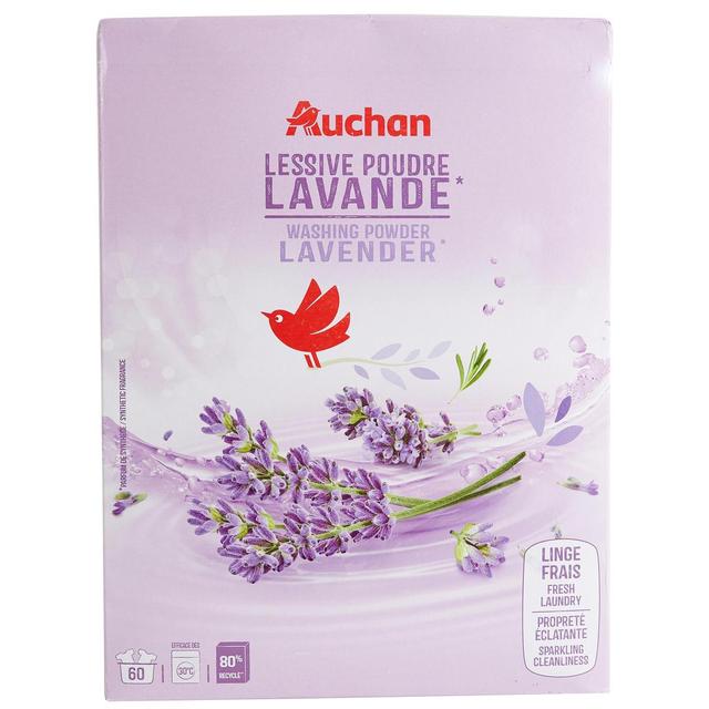 3596710521333 - Auchan - Lessive en poudre Lavande