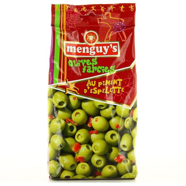 3327271303133 - Menguy's - Olives farcies au piment d'espelette.
