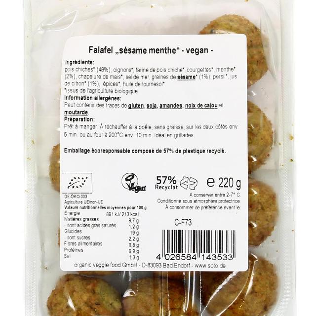 4026584143533 - Soto - Falafel Sésame Menthe Bio