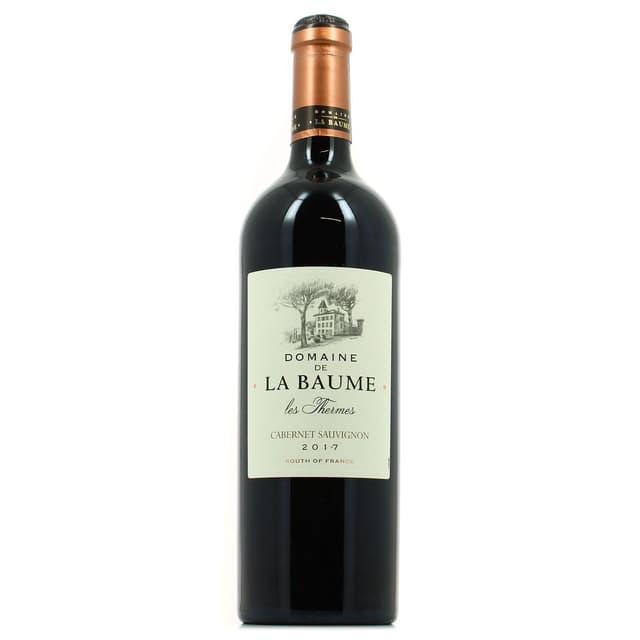 3500610044533 - Vin de pays d'Oc rouge IGP - Cabernet Sauvignon du Domaine de la Baume 