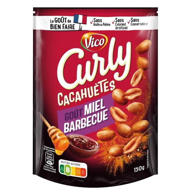 3336972407033 - Curly - Cacahuètes Miel Barbecue