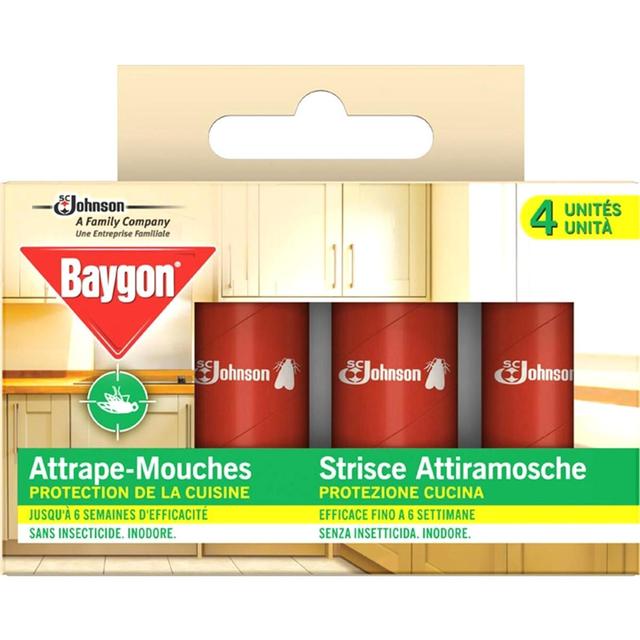 3092830247233 - Baygon - Papier ruban attrape-mouches inodore
