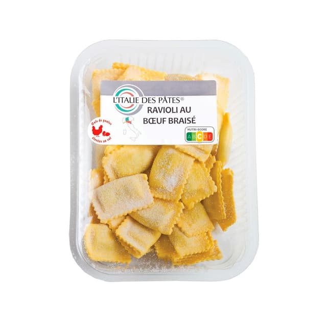 8005658008233 - Galileo - L'Italie des Pâtes - Ravioli au bœuf braisé
