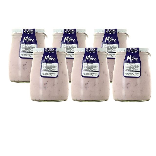 2050000239533 - La Ferme du manège - Yaourt Mûre au lait entier