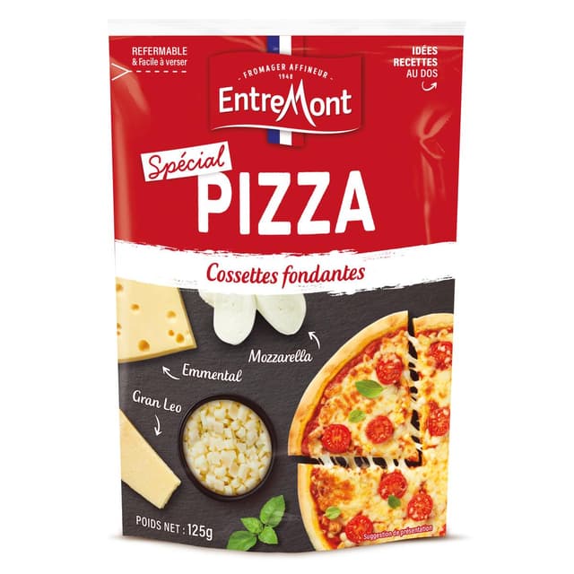 3123930640034 - Entremont - Fromage rapé spécial Pizza