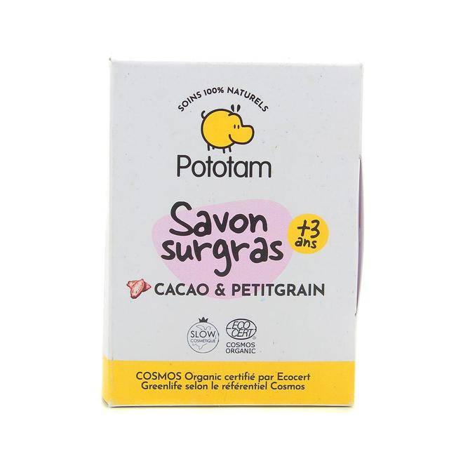 3760327000134 - Pototam - Savon Surgras Cacao et Petitgrain