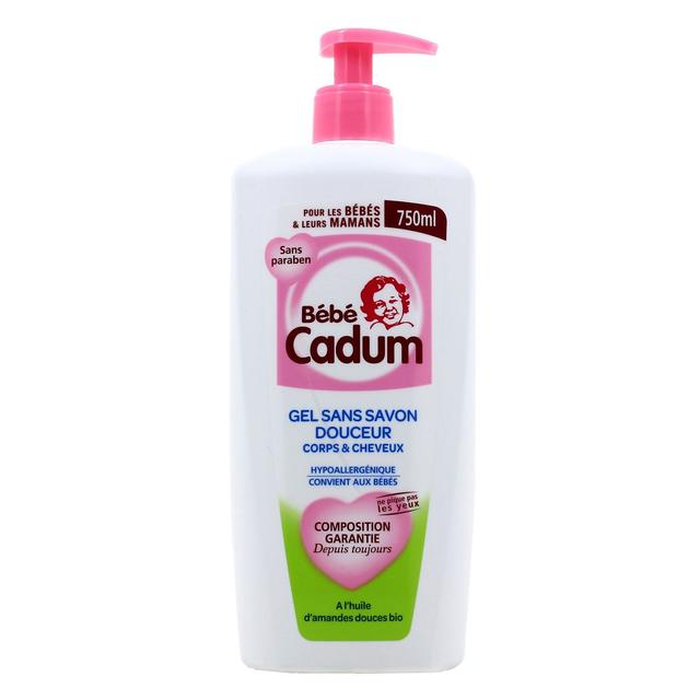 3760099590734 - Bébé Cadum - Gel corps et cheveux 2en1 sans savon
