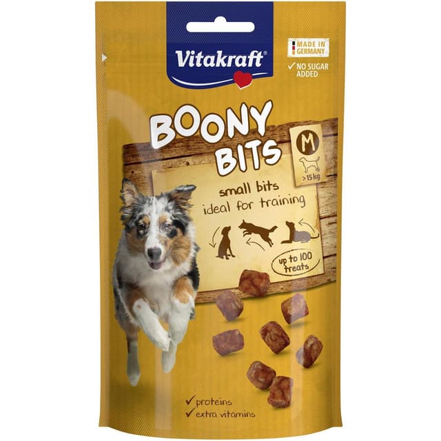 4008239591234 - Vitakraft - Boony Bits taille M - Friandise Récompense pour moyen et grand chien