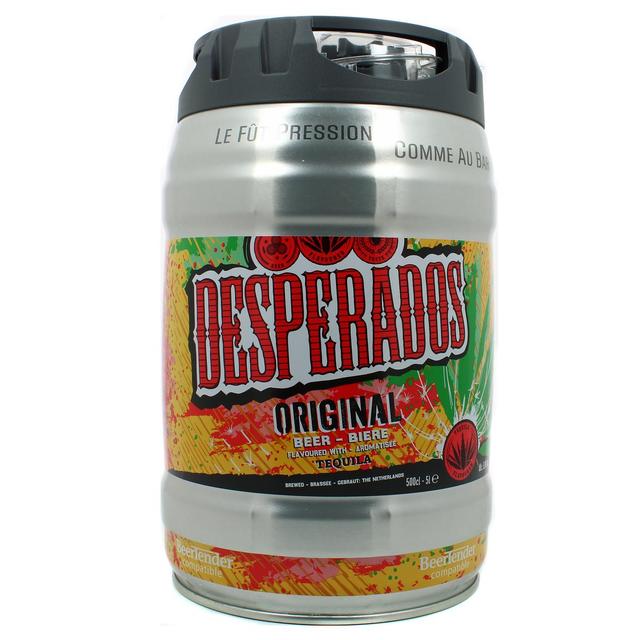 8712000051334 - Desperados - Fût de bière aromatisée à la tequila 5.9°