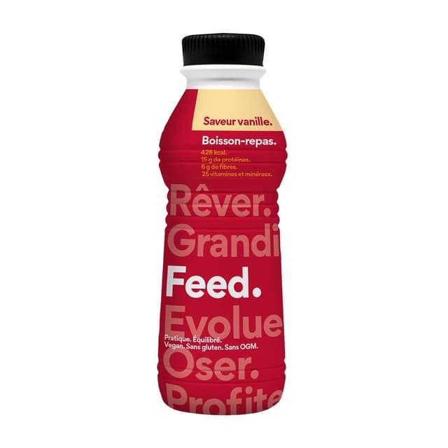 3665069001534 - Feed - Boisson Repas Saveur Vanille Prête à boire