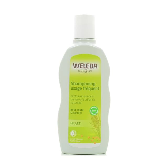 3596205152134 - Weleda - Shampooing bio usage Frequent au millet 
