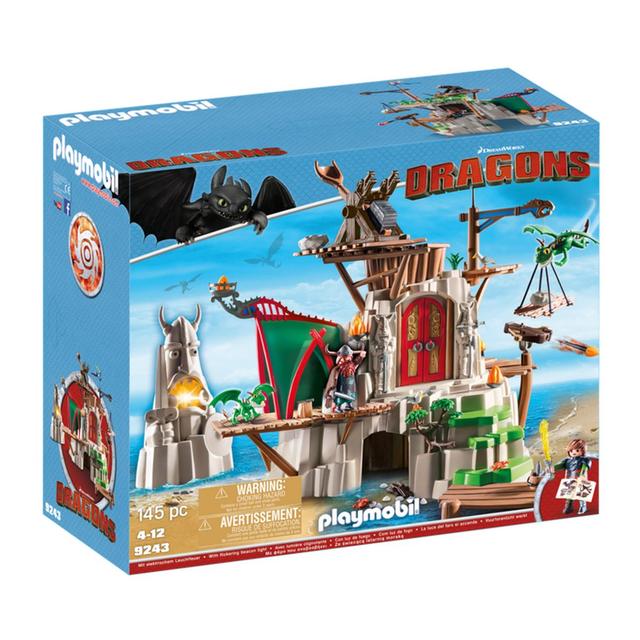 4008789092434 - PLAYMOBIL® Dragons - Campement de l'ile de Beurk