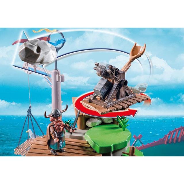 4008789092434 - PLAYMOBIL® Dragons - Campement de l'ile de Beurk