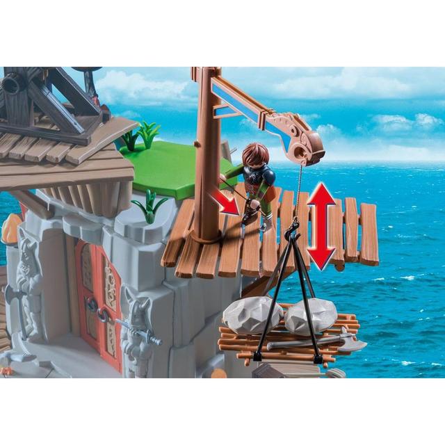 4008789092434 - PLAYMOBIL® Dragons - Campement de l'ile de Beurk