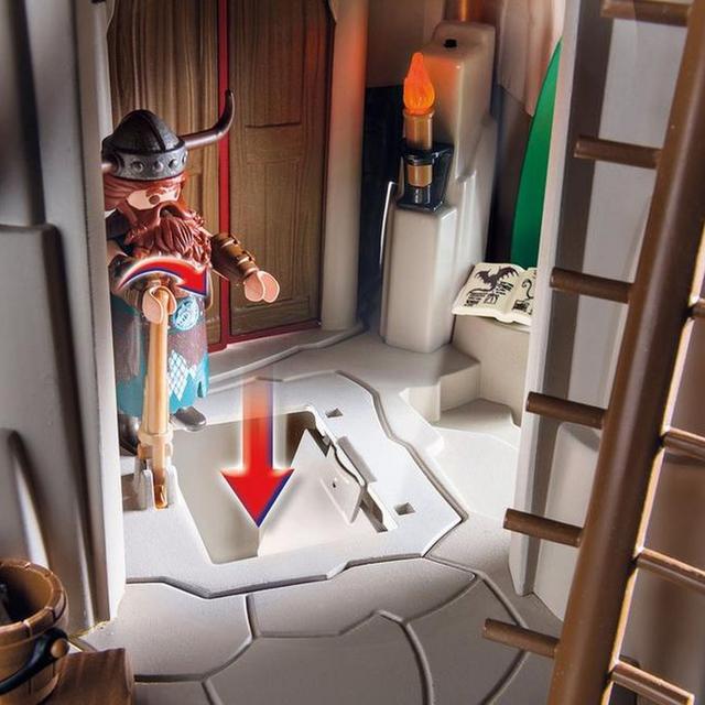 4008789092434 - PLAYMOBIL® Dragons - Campement de l'ile de Beurk