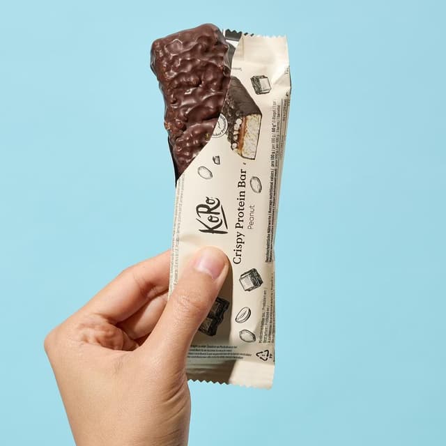 4255582812534 - Koro - Barre protéinée crunchy cacahuète