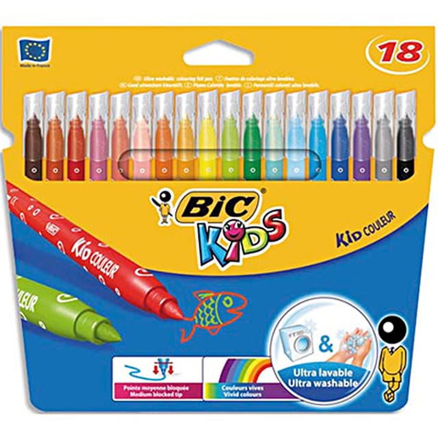 3270220002734 - Bic - Feutres de coloriage Kids