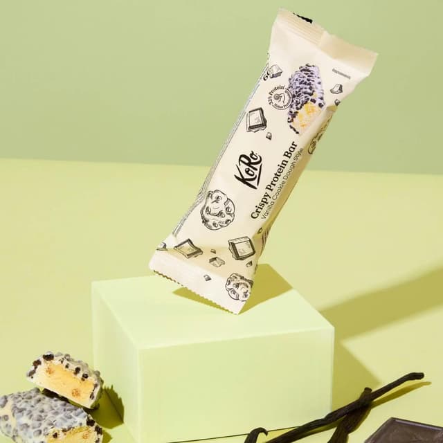 4255582813234 - Koro - Barre protéinée crunchy cookie dough vanille