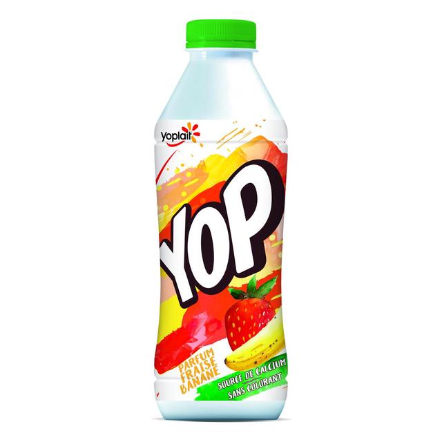 3329770063334 - Yop - Yaourt à Boire Fraise Banane