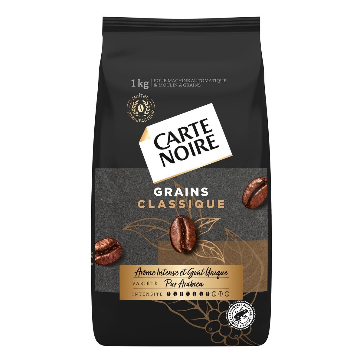 8000070063334 - Carte Noire - Café en Grains Classique 100% Arabica