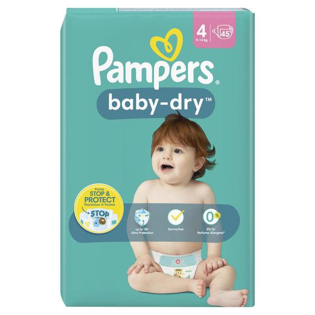 8006540715734 - Pampers Babydry - Couches T4 9 - 14kg