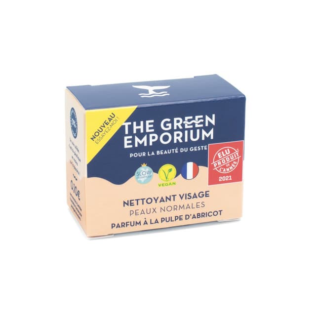 3760201136034 - The Green Emporium - Nettoyant visage peaux normales