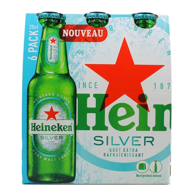 8712000058234 - Heineken - Biére blonde Silver 4°