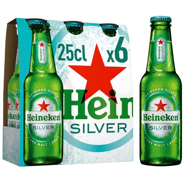 8712000058234 - Heineken - Biére blonde Silver 4°
