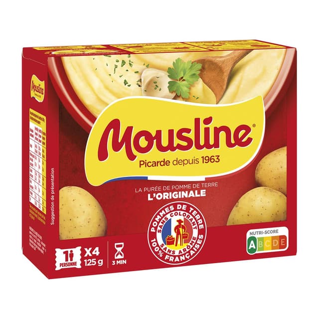 3760381260635 - Mousline - Purée Nature