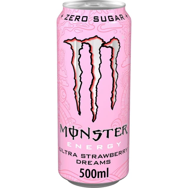 5056784900635 - Monster - Boisson énergisante saveur fraise sans sucre